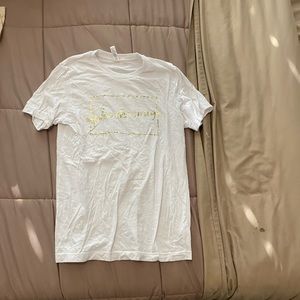 White Alpha chi omega shirt